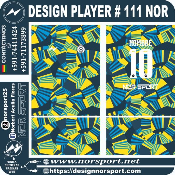 DESIGN PLAYER # 111 NOR