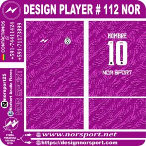 DESIGN PLAYER # 112 NOR