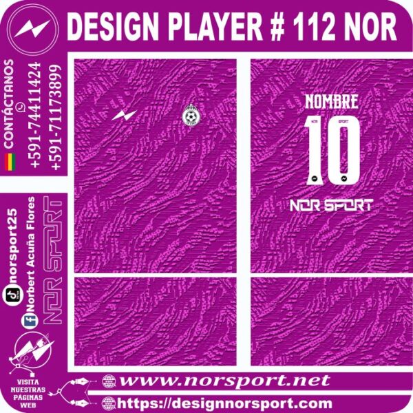 DESIGN PLAYER # 112 NOR