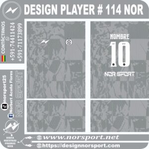DESIGN PLAYER # 114 NOR