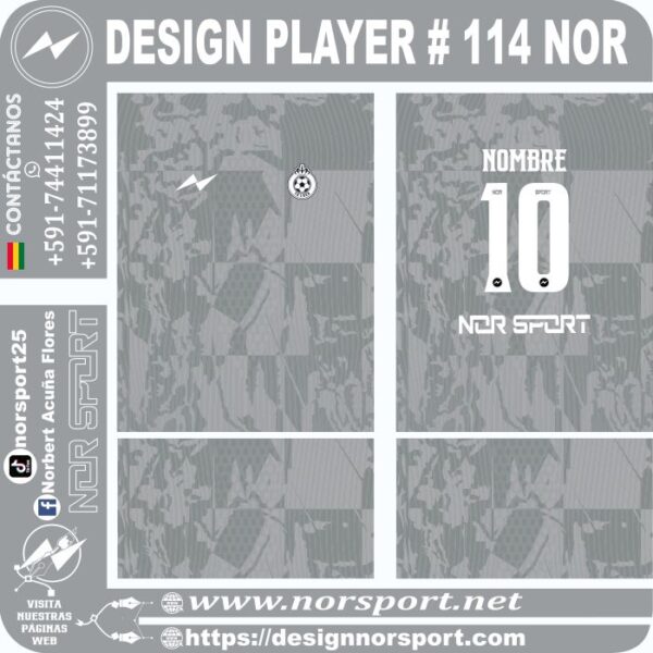DESIGN PLAYER # 114 NOR