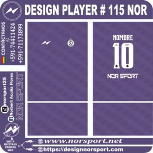 DESIGN PLAYER # 115 NOR