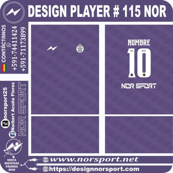 DESIGN PLAYER # 115 NOR