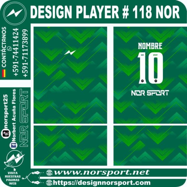 DESIGN PLAYER # 118 NOR