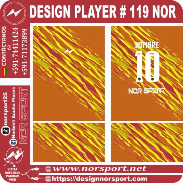 DESIGN PLAYER # 119 NOR