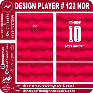DESIGN PLAYER # 122 NOR