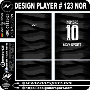 DESIGN PLAYER # 123 NOR