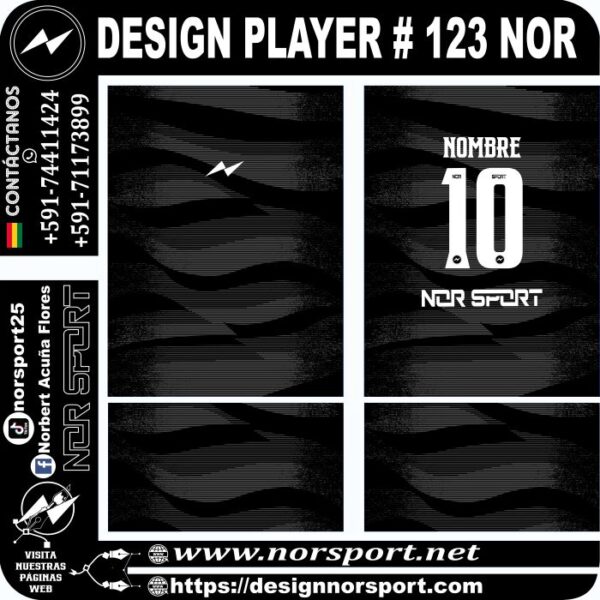 DESIGN PLAYER # 123 NOR