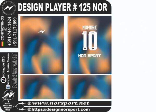DESIGN PLAYER # 125 NOR