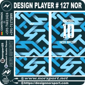 DESIGN PLAYER # 127 NOR