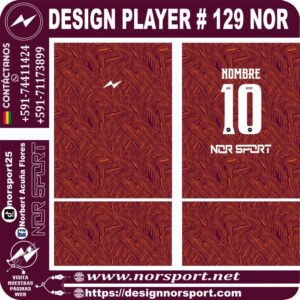DESIGN PLAYER # 129 NOR