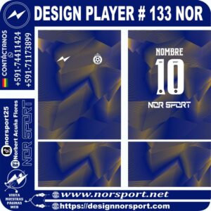 DESIGN PLAYER # 132 NOR
