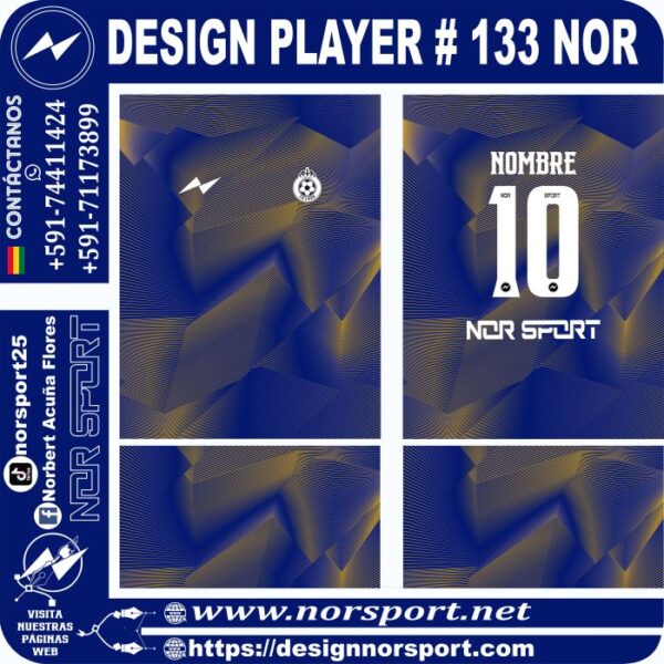 DESIGN PLAYER # 132 NOR