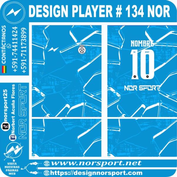 DESIGN PLAYER # 134 NOR