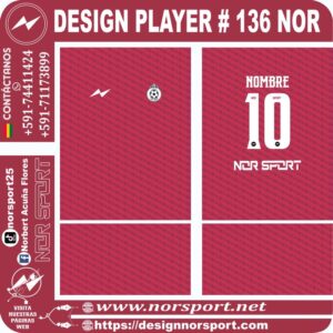 DESIGN PLAYER # 136 NOR