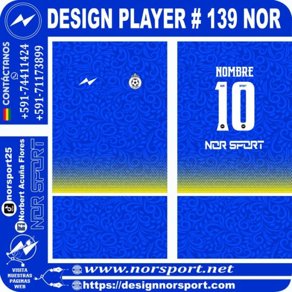 DESIGN PLAYER # 139 NOR