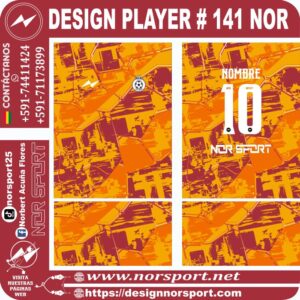 DESIGN PLAYER # 141 NOR