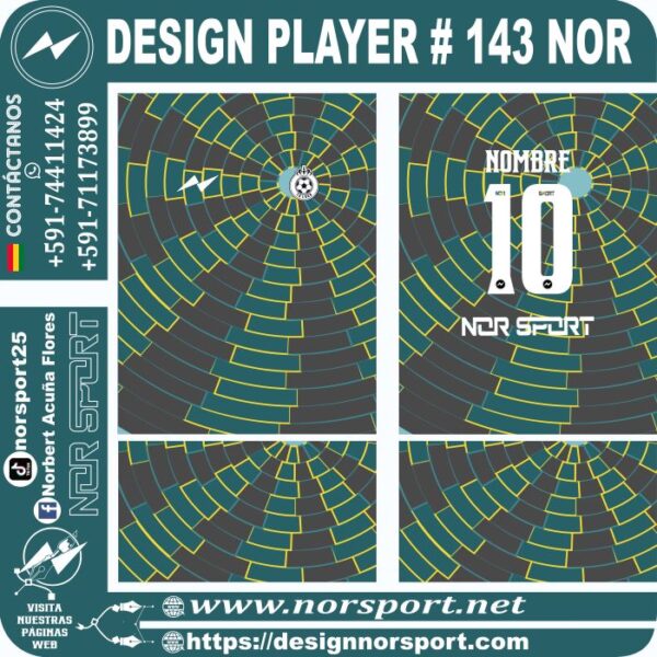 DESIGN PLAYER # 143 NOR