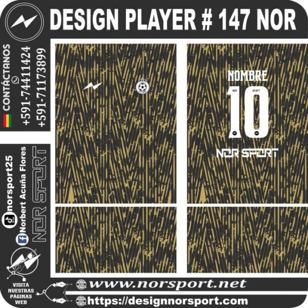DESIGN PLAYER # 147 NOR