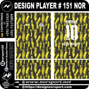 DESIGN PLAYER # 151 NOR