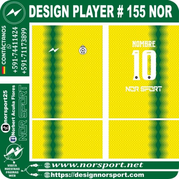 DESIGN PLAYER # 155 NOR