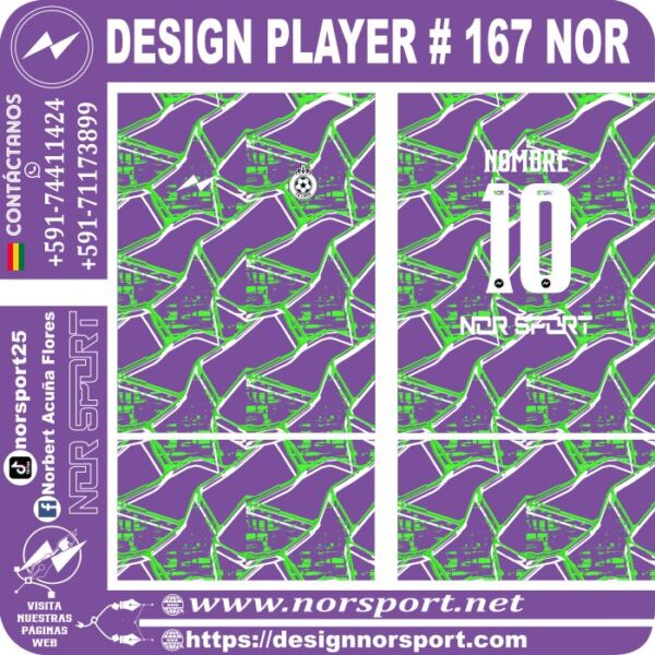 DESIGN PLAYER # 167 NOR