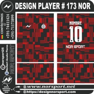 DESIGN PLAYER # 173 NOR