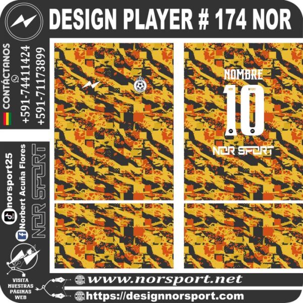 DESIGN PLAYER # 174 NOR