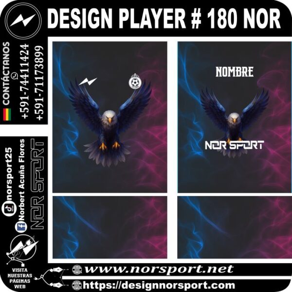 DESIGN PLAYER # 180 NOR