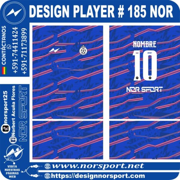 DESIGN PLAYER # 185 NOR