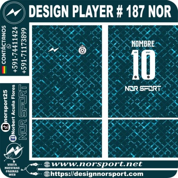 DESIGN PLAYER # 187 NOR