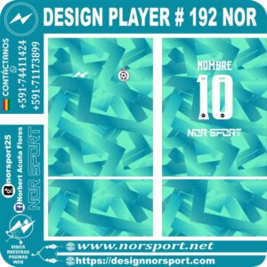 DESIGN PLAYER # 193 NOR