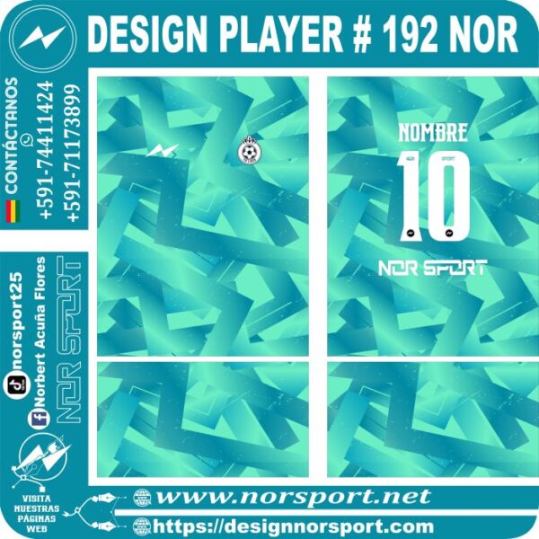DESIGN PLAYER # 193 NOR