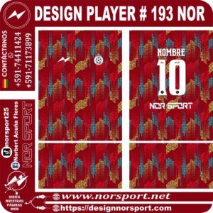 DESIGN PLAYER # 193 NOR