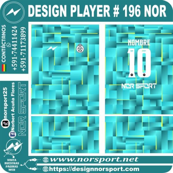 DESIGN PLAYER # 196 NOR