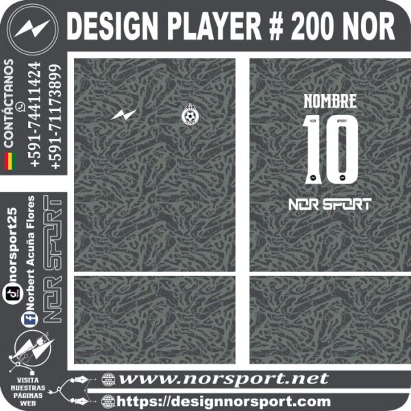DESIGN PLAYER # 200 NOR