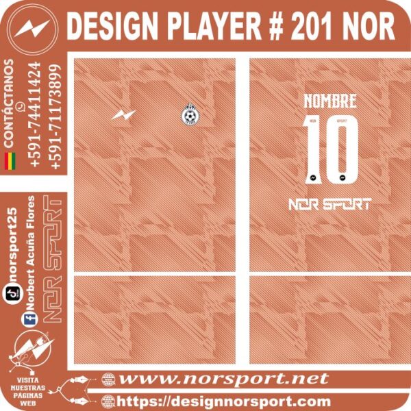DESIGN PLAYER # 201 NOR