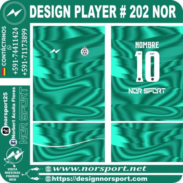 DESIGN PLAYER # 202 NOR
