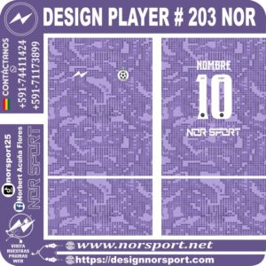 DESIGN PLAYER # 203 NOR