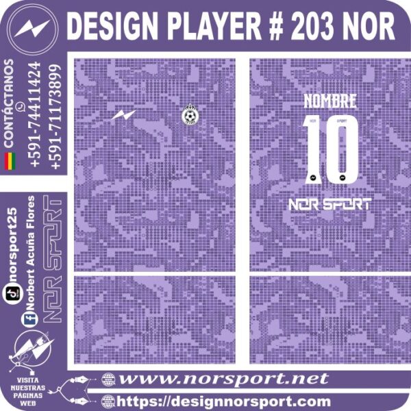 DESIGN PLAYER # 203 NOR