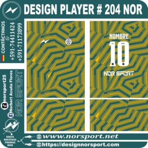 DESIGN PLAYER # 204 NOR