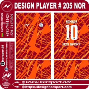 DESIGN PLAYER # 205 NOR