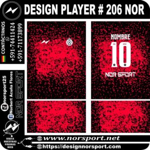 DESIGN PLAYER # 206 NOR