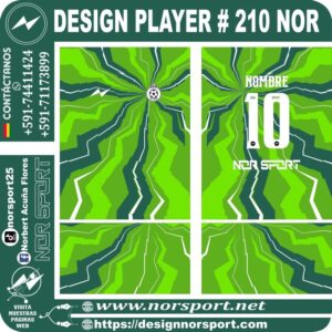 DESIGN PLAYER # 210 NOR