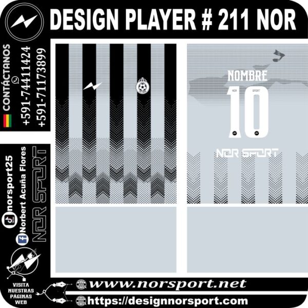 DESIGN PLAYER # 211 NOR