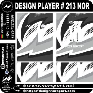 DESIGN PLAYER # 213 NOR