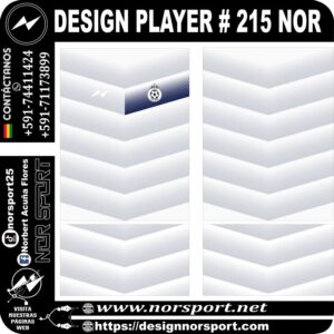 DESIGN PLAYER # 215 NOR