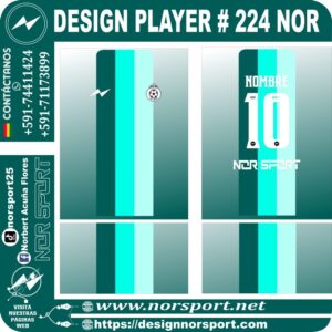 DESIGN PLAYER # 224 NOR