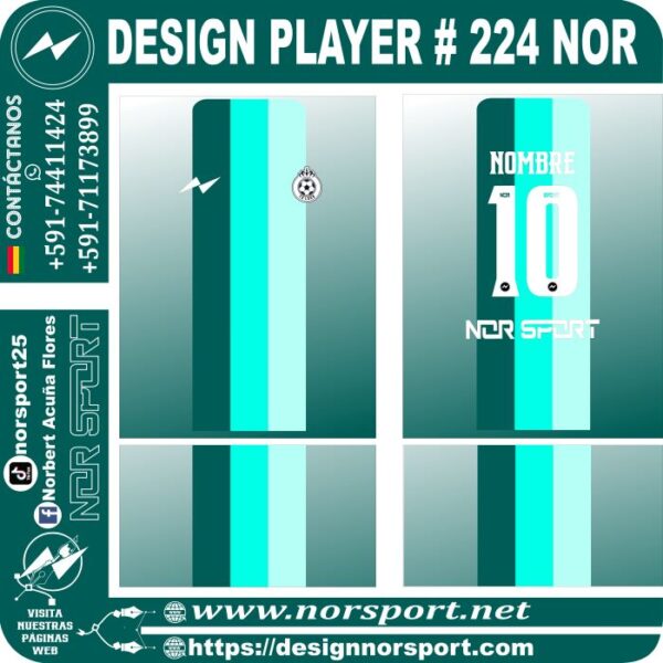 DESIGN PLAYER # 224 NOR