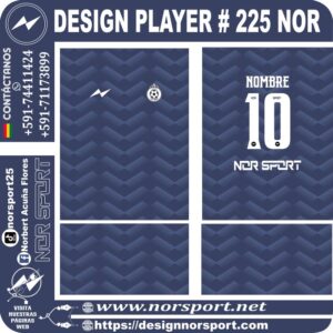 DESIGN PLAYER # 225 NOR